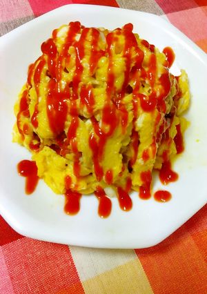 簡単！包まないオムライス-レシピのメイン写真