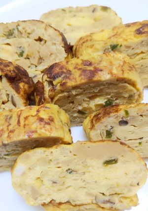 高野豆腐そぼろの卵焼き-レシピのメイン写真
