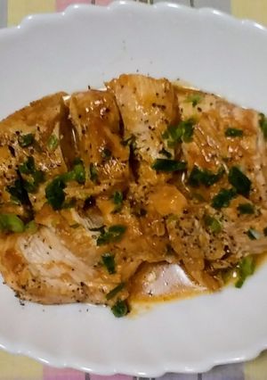 ソース&ケチャップでやわらかムネ肉-レシピのメイン写真