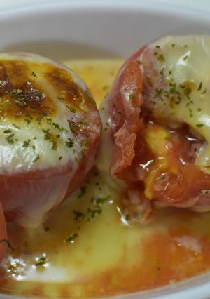 簡単トマトチーズコンソメスープ-レシピのメイン写真