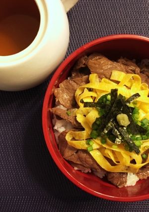 牛ひつまぶし-レシピのメイン写真