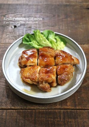 皮パリッ！鶏もも肉のみりん焼き-レシピのメイン写真