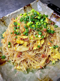 賄い!コンビーフハッシュのカレービーフン-レシピのメイン写真