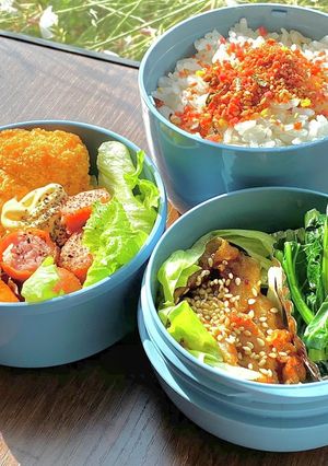 タロの弁当20 豚バラ焼肉^_^-レシピのメイン写真