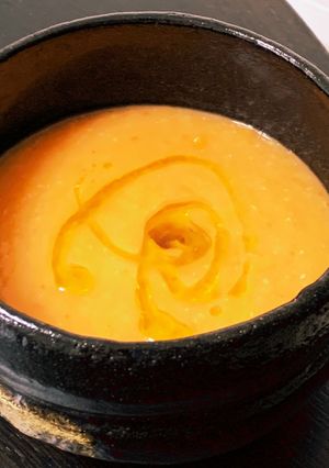 加熱して作るやさしいホットガスパチョ-レシピのメイン写真