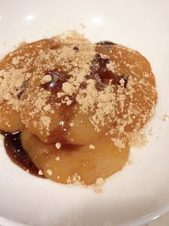 レンジで簡単、片栗粉、米粉でわらび餅風!-レシピのメイン写真