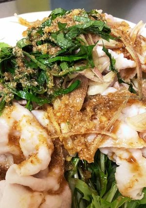 簡単♪豚肉と水菜で冷しゃぶサラダ-レシピのメイン写真
