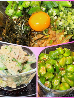 オクラ(下処理後の定番3種類!)-レシピのメイン写真