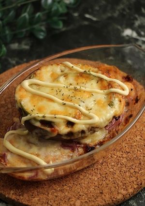 簡単！イタリア茄子のとろとろチーズ焼き-レシピのメイン写真