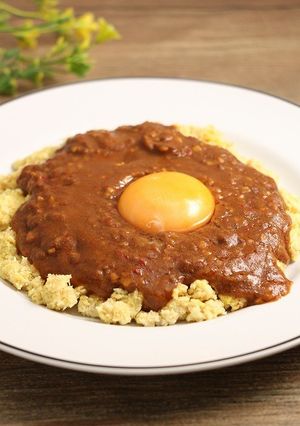 レンジで簡単！オートミールライスカレー-レシピのメイン写真