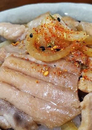 まぐろソテー（丼）-レシピのメイン写真