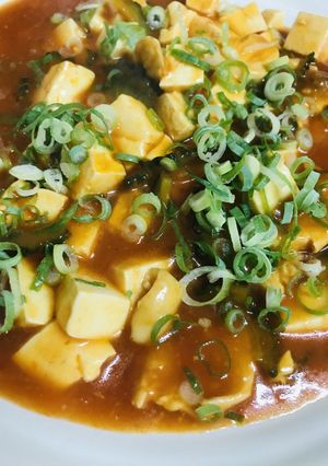チリソースをあわせて簡単●鶏チリ豆腐-レシピのメイン写真