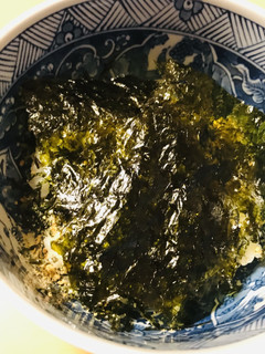 青海苔・刻み海苔・味つけ海苔の海苔ごはん-レシピのメイン写真