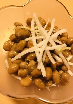 毎日の納豆●細切り大根とあわせて-レシピのメイン写真