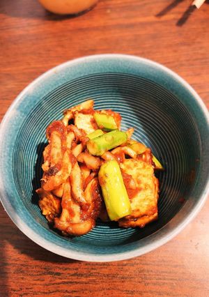 茸&アスパラ&厚揚げカレー和え♡♡-レシピのメイン写真