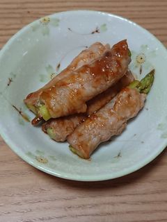 アスパラの肉巻き~デミソース味~-レシピのメイン写真