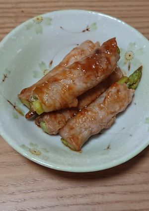 アスパラの肉巻き～デミソース味～-レシピのメイン写真