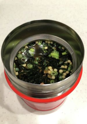 暑い日の冷やし茶漬け弁当-レシピのメイン写真