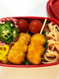 のっけ弁当(冷凍庫整理のお弁当)-レシピのメイン写真