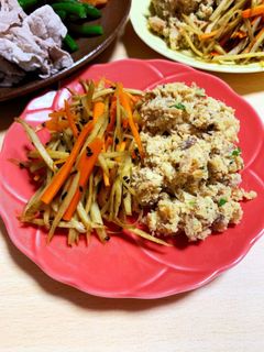 きんぴらごぼう☆めんつゆのみで味付け-レシピのメイン写真