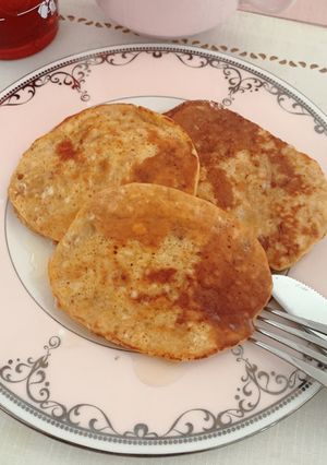 減量中OK！美味しすぎるパンケーキ♡-レシピのメイン写真