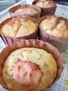 ヨーグルトのマフィン-レシピのメイン写真