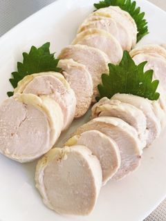 材料ひとつ!1番簡単なしっとり鶏ハム-レシピのメイン写真