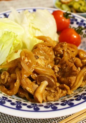 下味冷凍♪きのこたっぷりポークチャップ-レシピのメイン写真