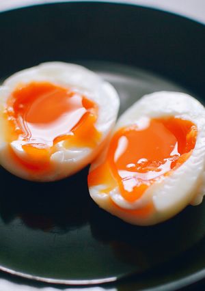 かんたん極半熟ゆで卵！ゆで時間は６分-レシピのメイン写真