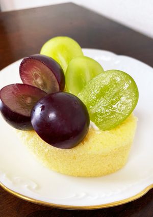 簡単♡ぶどうロールケーキ-レシピのメイン写真