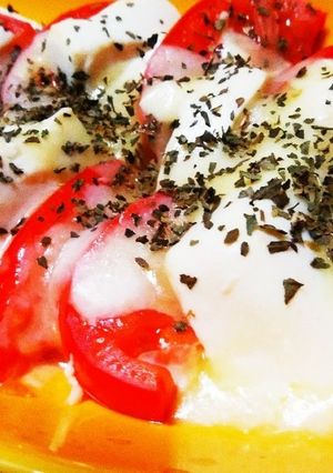 簡単♡豆腐とトマトのチーズ焼き-レシピのメイン写真