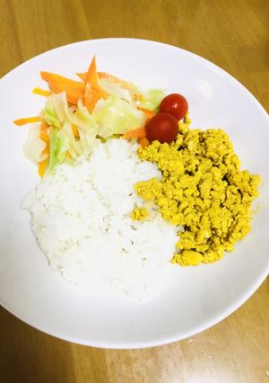 スクランブルエッグ風豆腐-レシピのメイン写真
