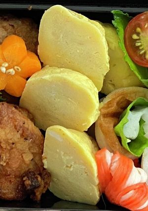 お弁当に！レンジで卵焼き-レシピのメイン写真