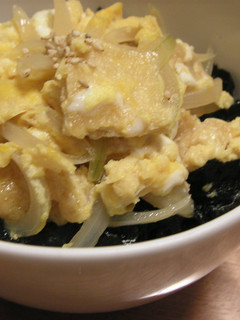 簡単節約ランチ☆油揚げ丼-レシピのメイン写真