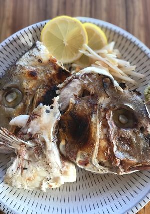 鯛のお頭を美味しく★兜（かぶと）焼き-レシピのメイン写真