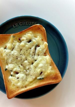 おかかチーズマヨトースト-レシピのメイン写真