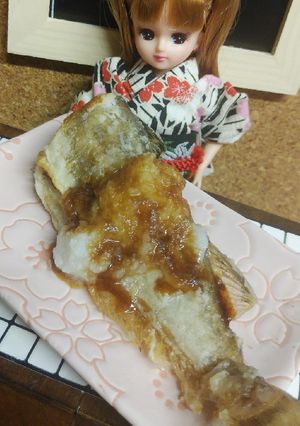 リカちゃん♡ハタハタの唐揚げ(おろし)-レシピのメイン写真