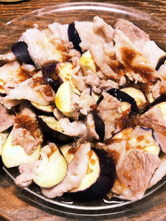 豚バラ肉となすの重ね蒸し-レシピのメイン写真