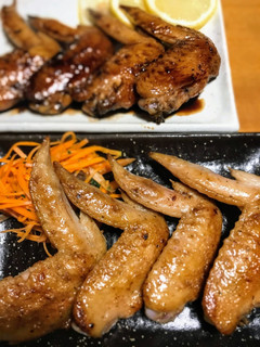 手羽3種焼き①塩焼き②バルサミコ③五香粉-レシピのメイン写真