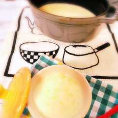 รูปของ 豆乳甘酒とうもろこしポタージュ