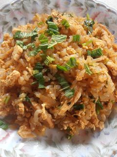 こんにゃくチャーハン-レシピのメイン写真