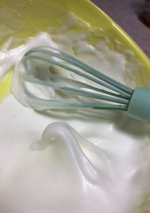 簡単！手動！1分メレンゲ☆-レシピのメイン写真
