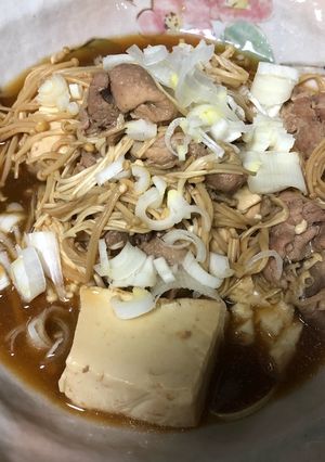 えのきの肉豆腐-レシピのメイン写真