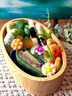 過去弁当アレンジ 詰め方-レシピのメイン写真