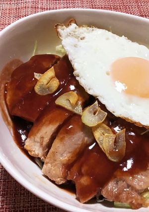 黄金比ソースのスタミナチャップ丼-レシピのメイン写真