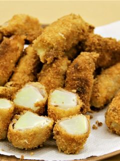 青パパイヤの肉巻きフライ-レシピのメイン写真