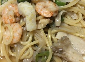 フライパン一つで！和風海鮮パスタ❣️-レシピのメイン写真