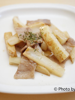 レンコンと豚肉のオイスターソース炒め-レシピのメイン写真
