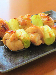 鶏もも肉と白ねぎのねぎま串【たれ】-レシピのメイン写真