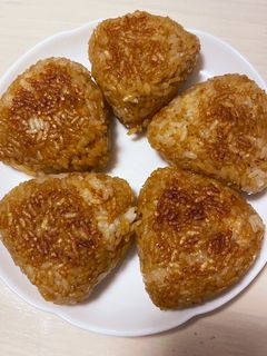 おこげがおいしい焼きおにぎり-レシピのメイン写真